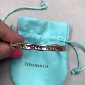 Tiffany & Co 1837 Cuff in Sterling Silver (Narrow)